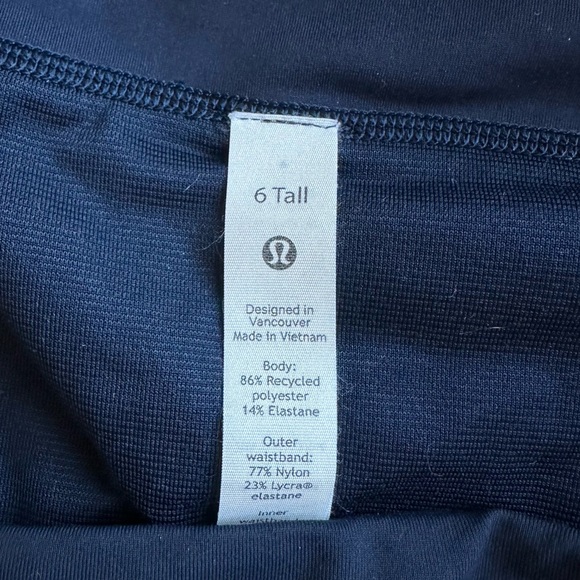 Lululemon Speed Up Shorts 4” True Navy Size 6 - Picture 7 of 7